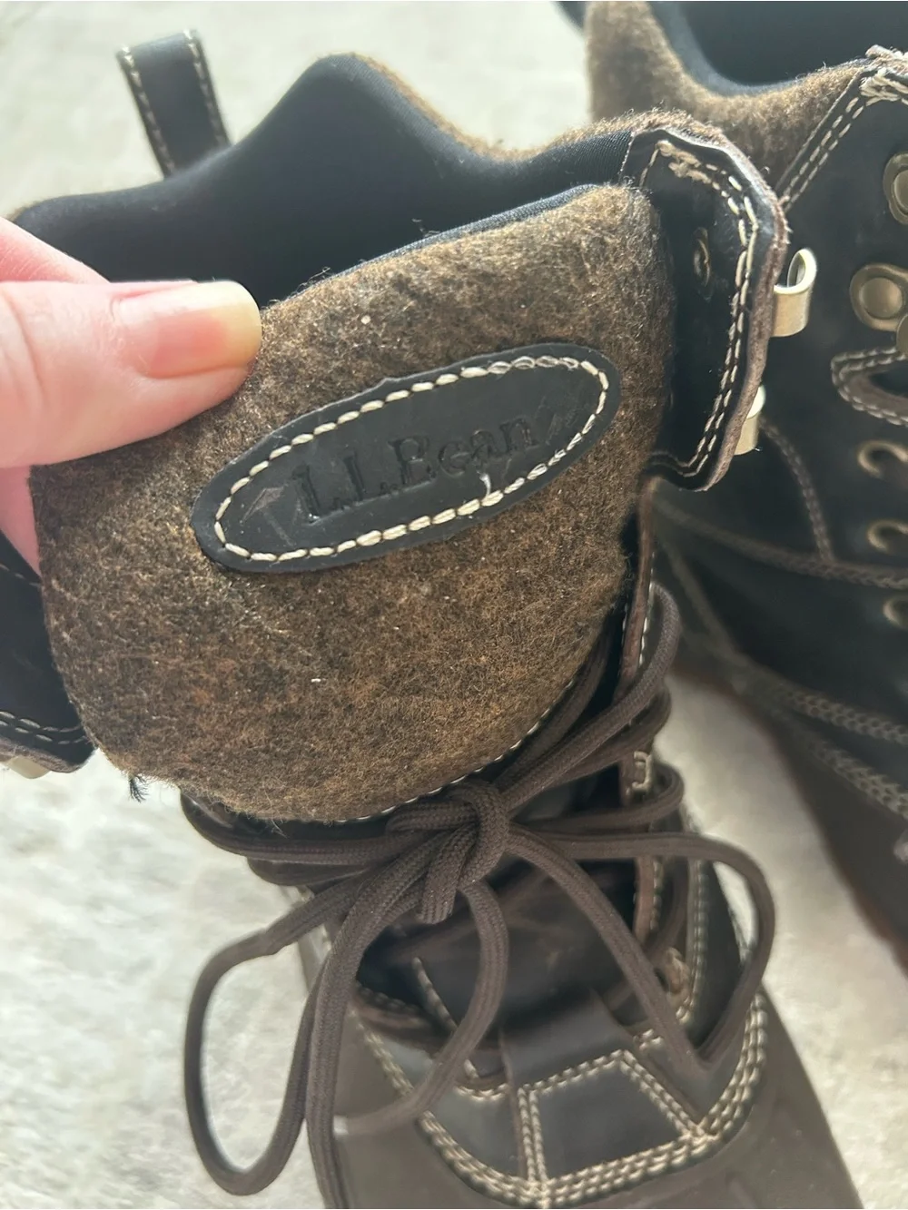 L.L. Bean men’s size
